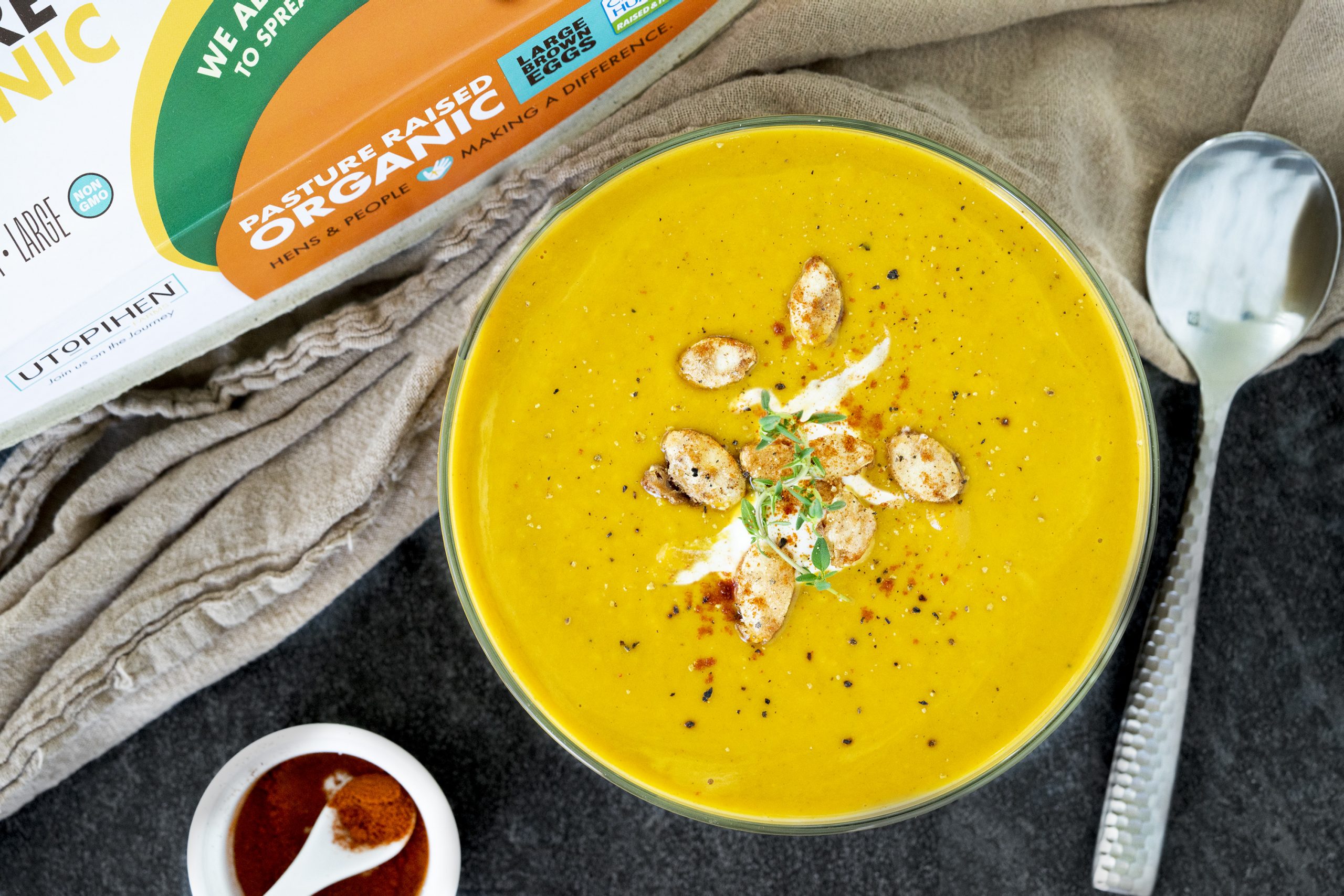 OveCreamy Butternut Squash Bisque