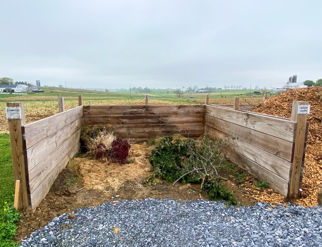 Earth Day Compost pile
