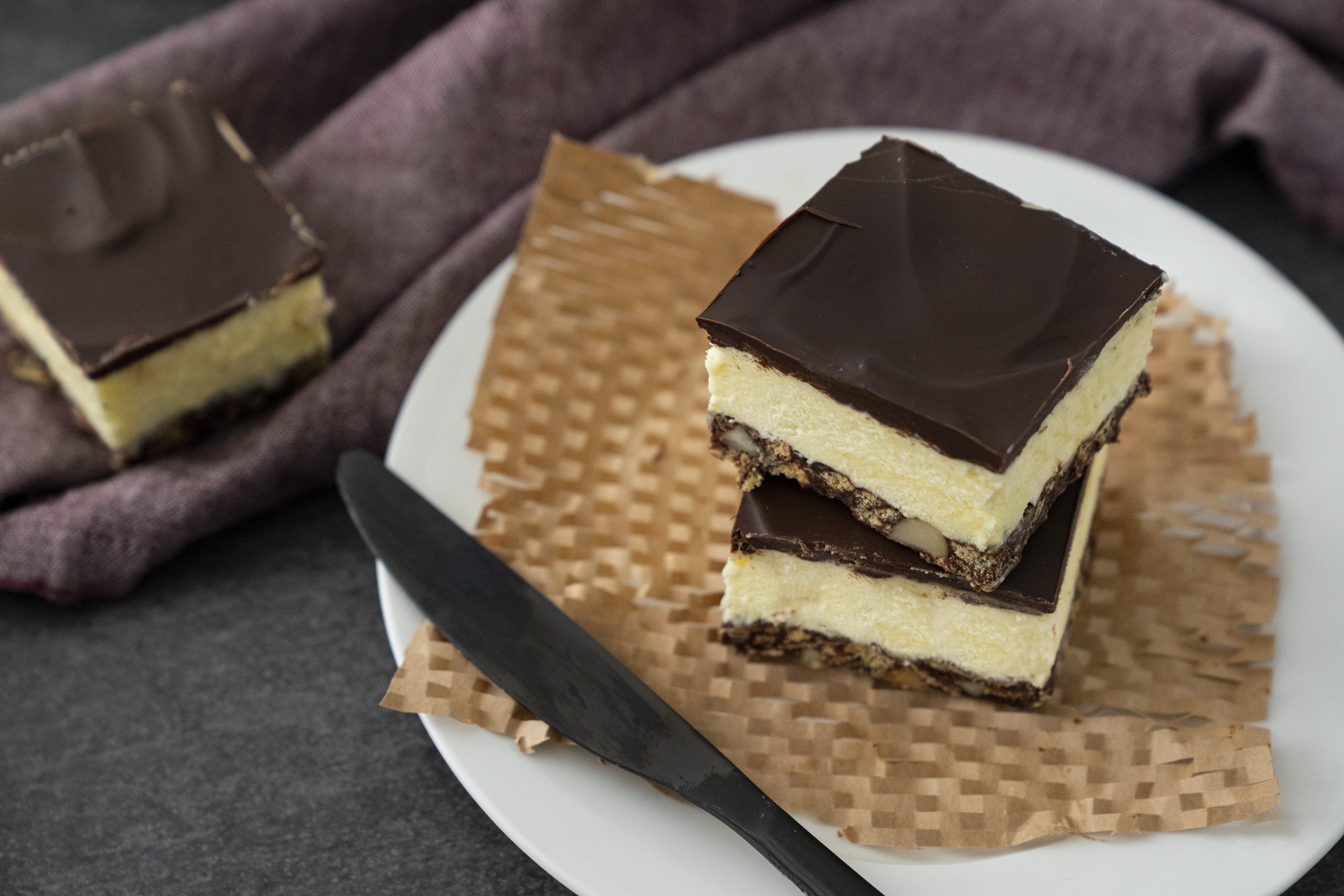 Creamy Nanaimo Bars