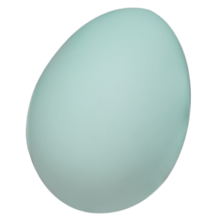 Blue egg