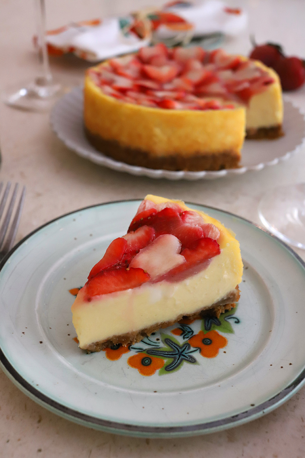 strawberry cheesecake with duck eggs_edited