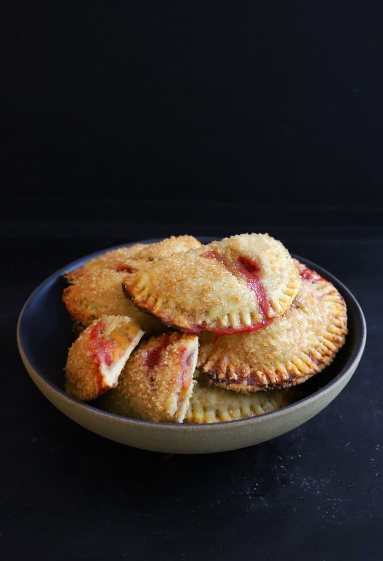 Peach & Raspberry Hand Pies Utopihen Farms