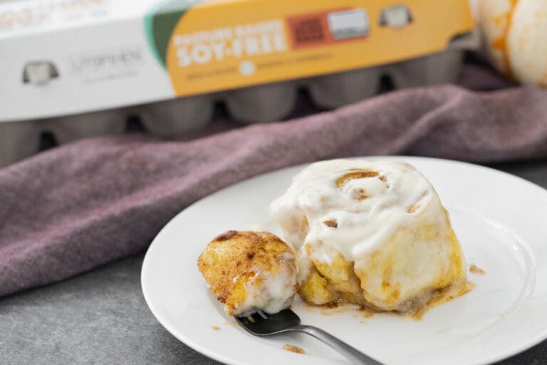 pumpkin cinnamon roll quick rise Utopihen farms